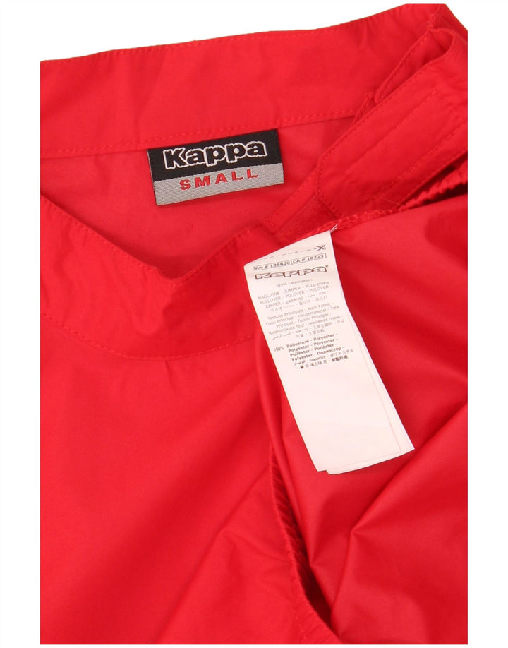 Ανδρική φόρμα πουλόβερ με φερμουάρ KAPPA Top Small Red Polyester