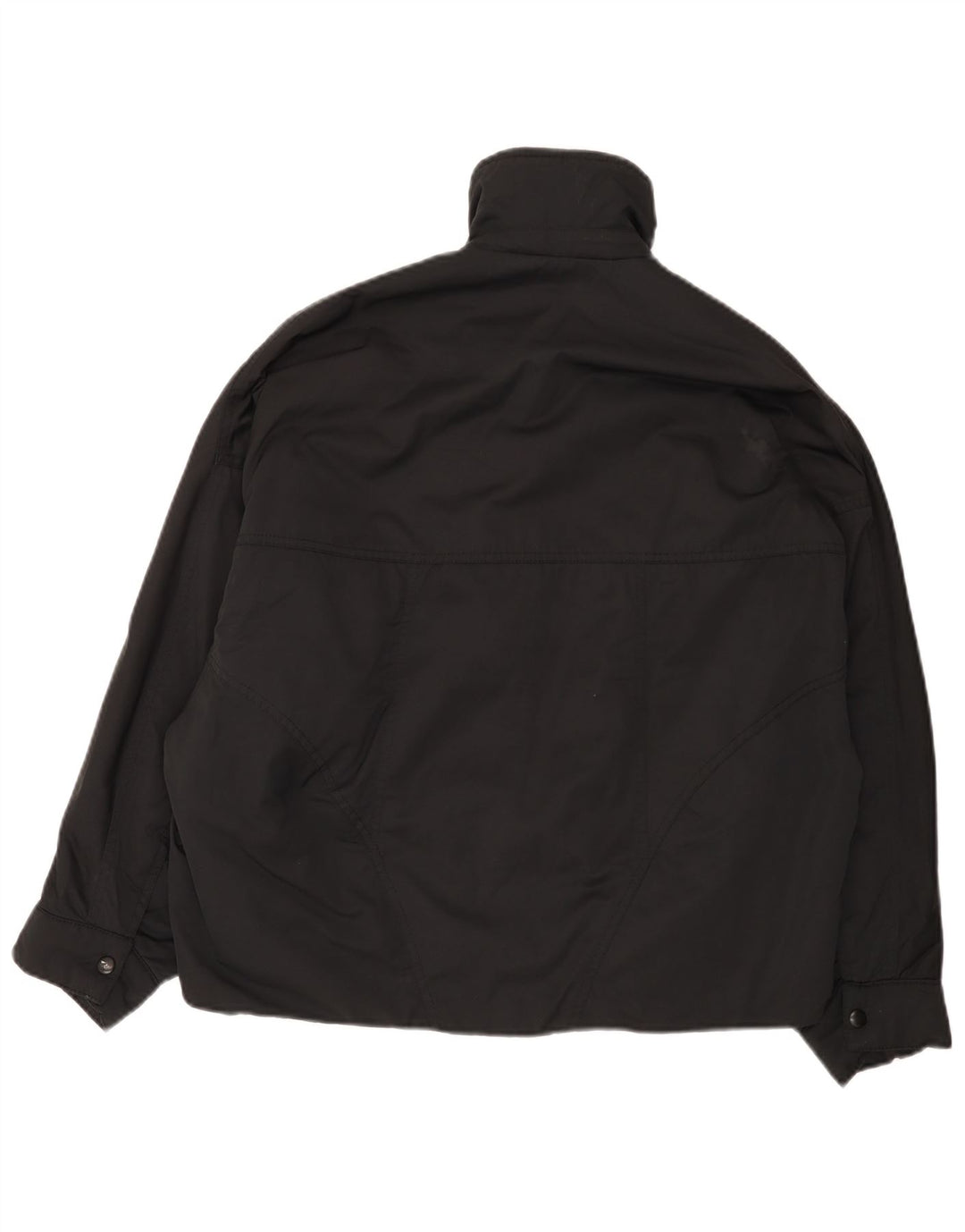 Zara Γυναικείο μπουφάν με επένδυση UK 6 XS μαύρο νάιλον