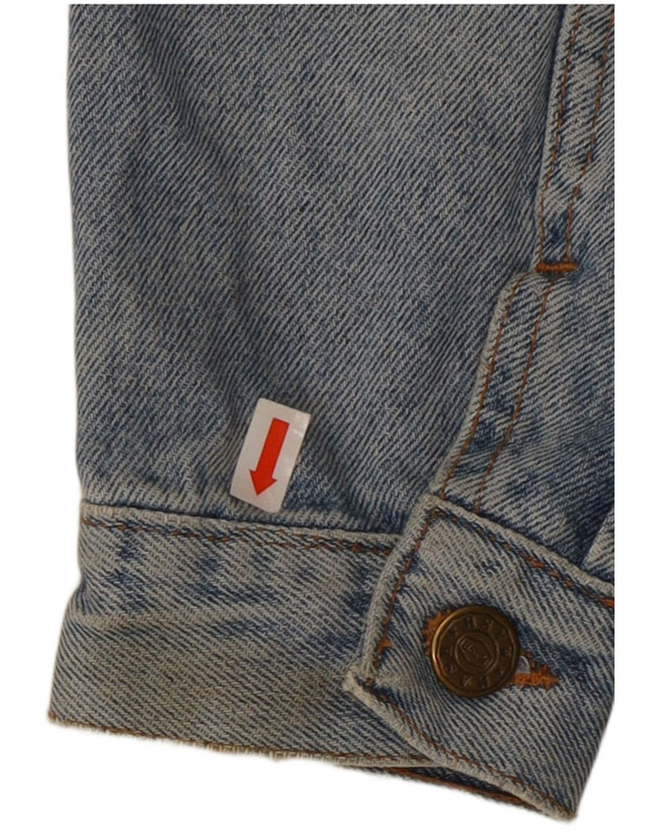 Γυναικείο τζιν μπουφάν ROSEMARY Crop UK 14 Medium Blue Cotton