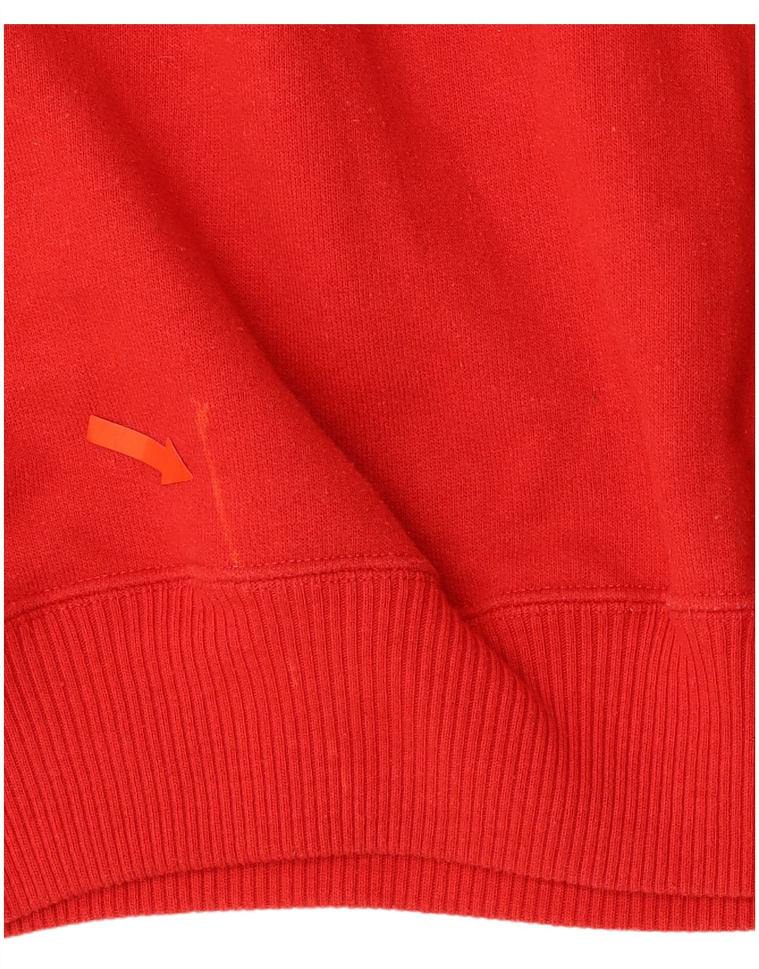 Γυναικείο φούτερ JOY με φερμουάρ Jumper UK 10 Small κόκκινο βαμβακερό