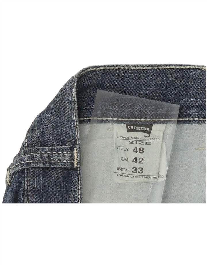 Ανδρικό τζιν σορτς Carrera IT 48 Medium W33 Μπλε βαμβακερό