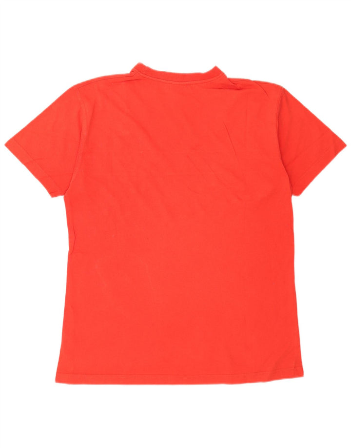 Ανδρικό T-Shirt Reebok Top Μικρό κόκκινο βαμβακερό
