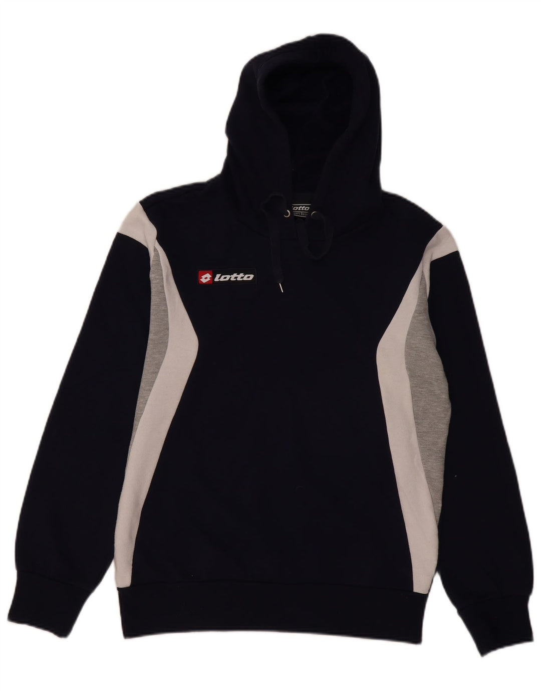 LOTTO Ανδρικό μπλουζάκι με φούτερ με κουκούλα μεγάλο μπλε ναυτικό χρώμα