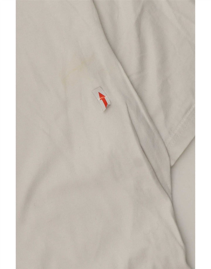Ανδρικό T-Shirt Ellesse Top Small White Βαμβακερό