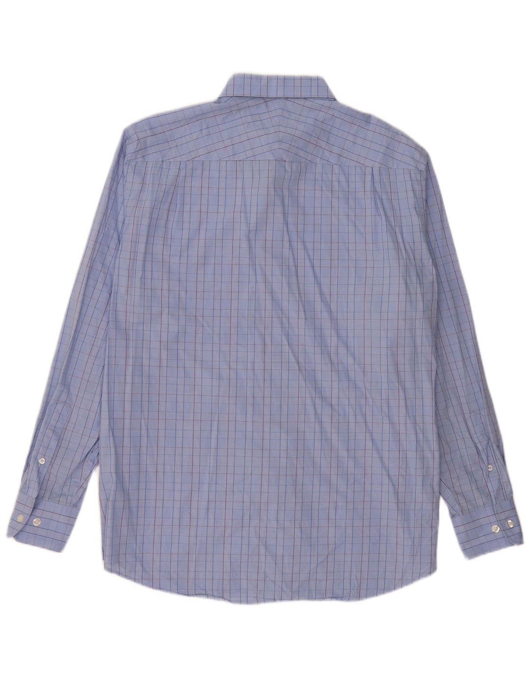 Ανδρικό πουκάμισο Nautica Size 16 1/2 Large Blue Check Cotton
