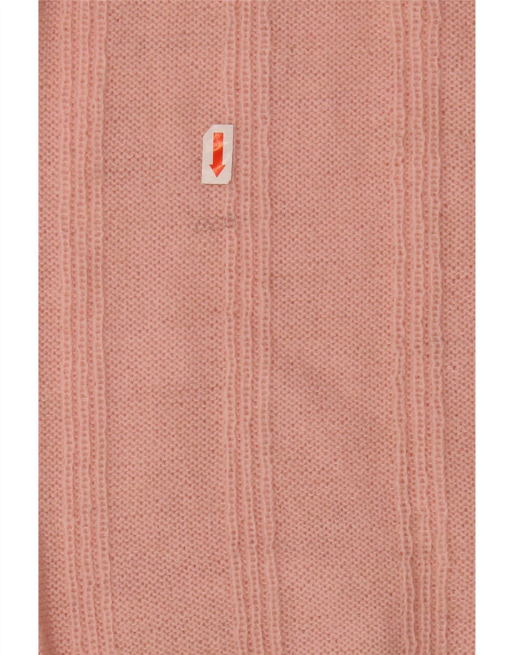 VINTAGE Γυναικείο πουλόβερ με V λαιμόκοψη UK 18 XL Ροζ