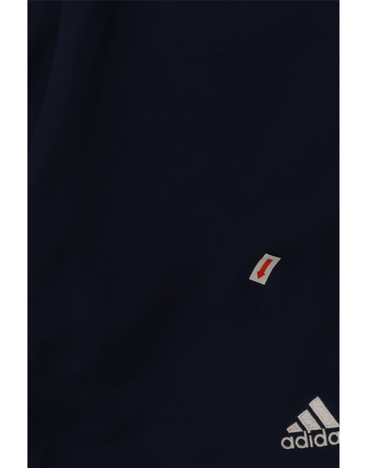 Ανδρικό αθλητικό σορτς Adidas Climalite Small Navy Blue Colorblock Πολυεστέρας