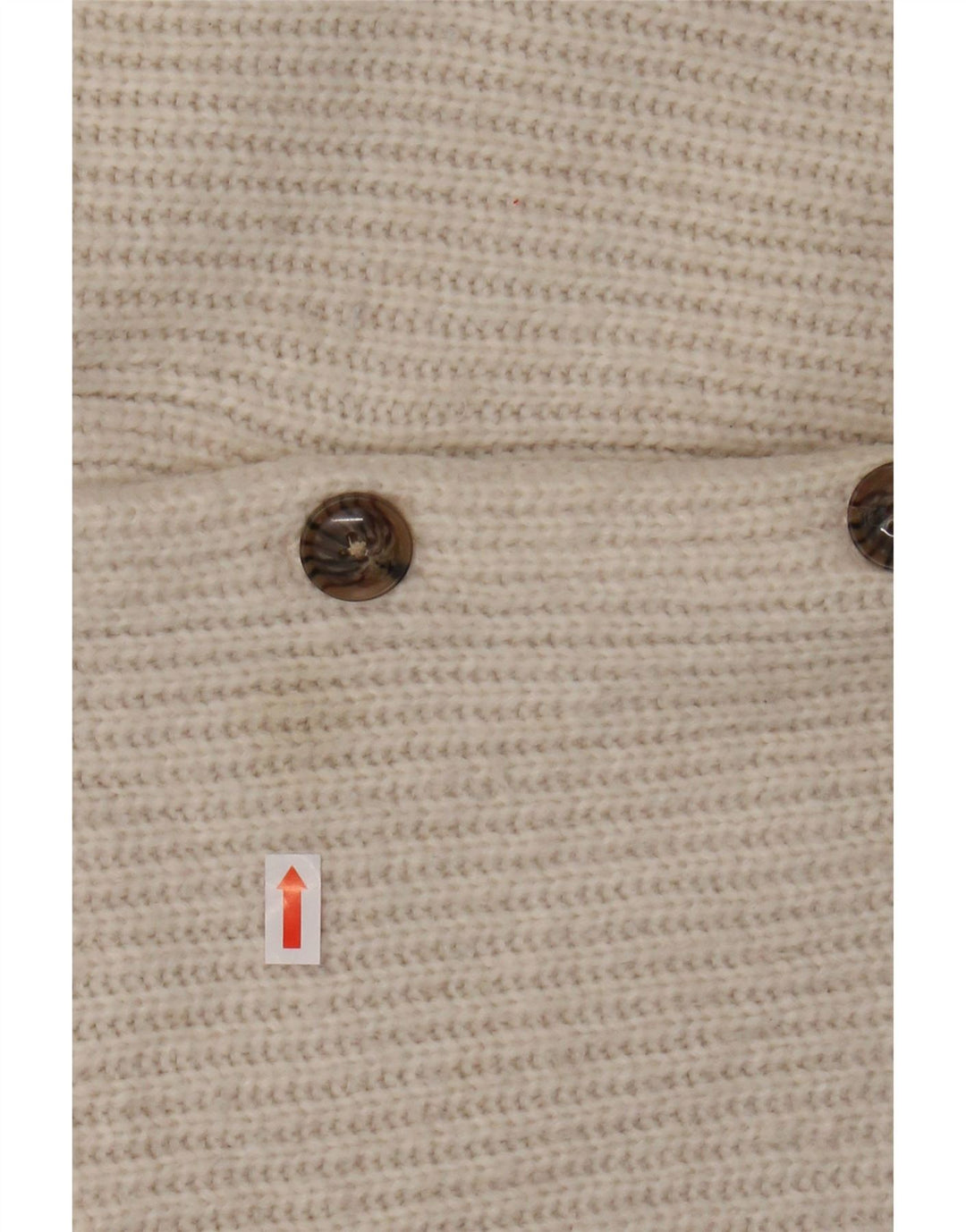 FAT FACE Γυναικείο πουλόβερ ζακέτα μεγάλου μεγέθους Crop UK 10 Small White Nylon