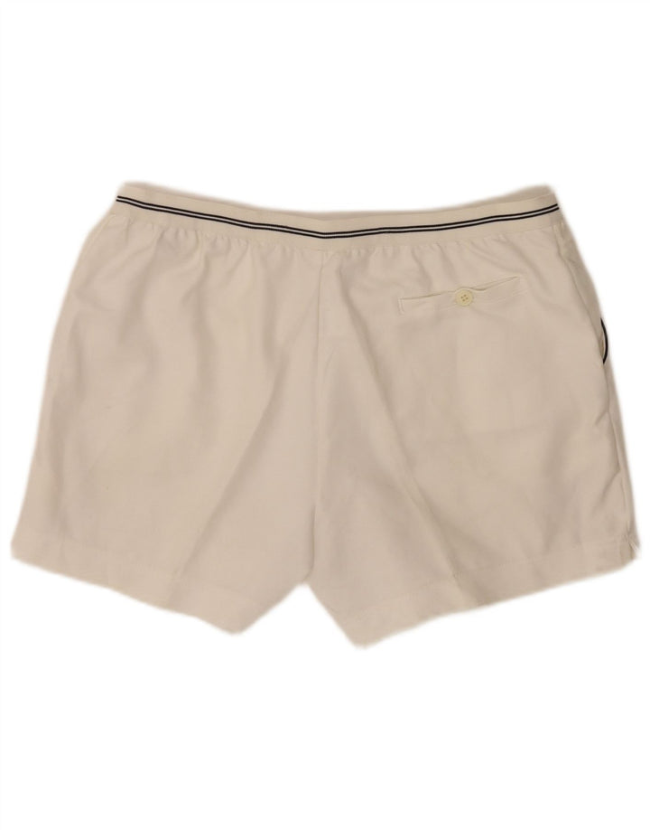 Ανδρικό σορτς Chino Campagnolo W32 Μεσαίο λευκό πολυεστέρα