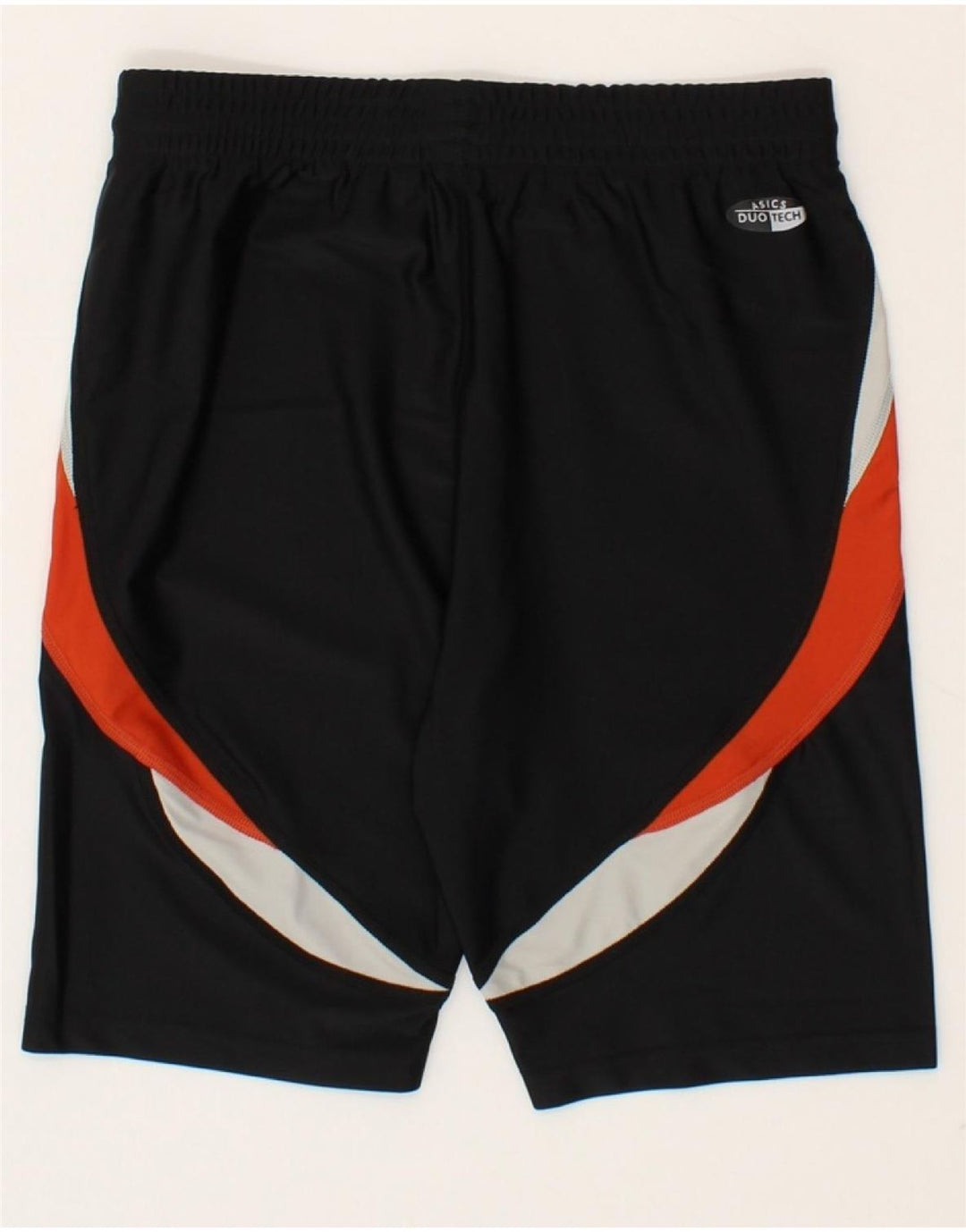 ASICS Womens Sport Shorts UK 10 Small  Black Colourblock Polyamide Vintage Asics and Second-Hand Asics from Messina Hembry 