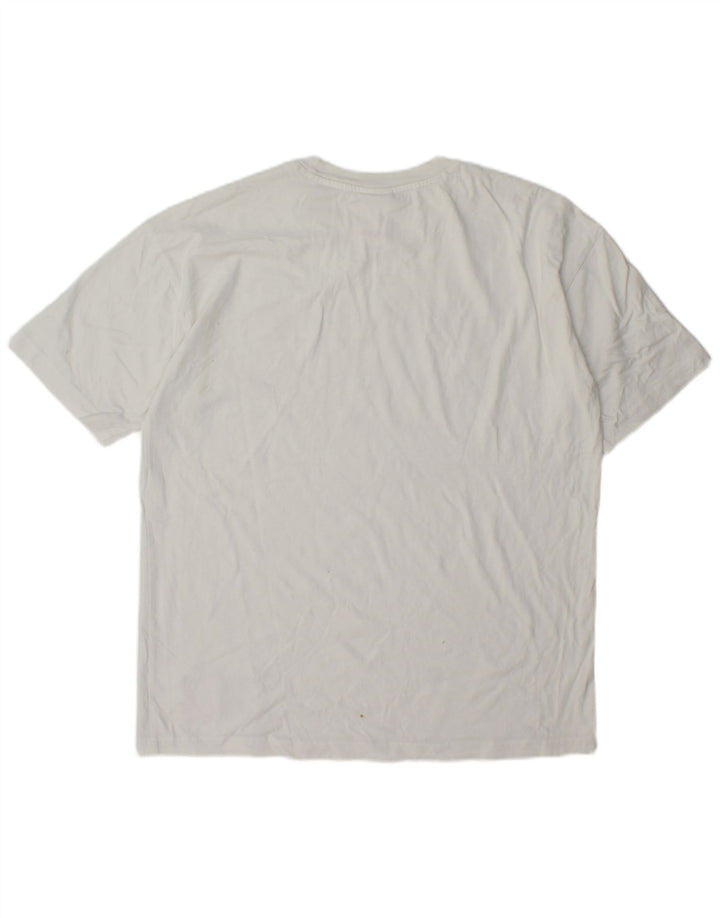 Champion Mens Stranger Things Graphic T-Shirt Top Medium White