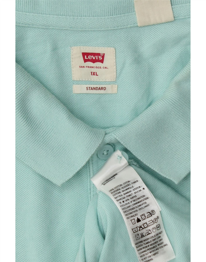 Ανδρικό πουκάμισο Levi's Standard Polo XL Μπλε βαμβακερό