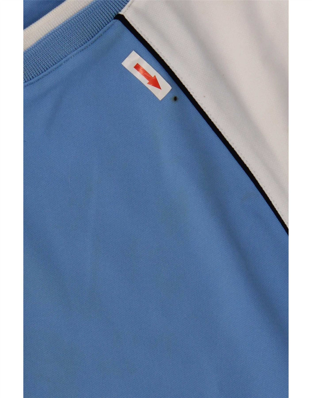 Ανδρικό γραφικό μπλουζάκι Asics Top Medium Blue Colorblock Πολυεστέρας