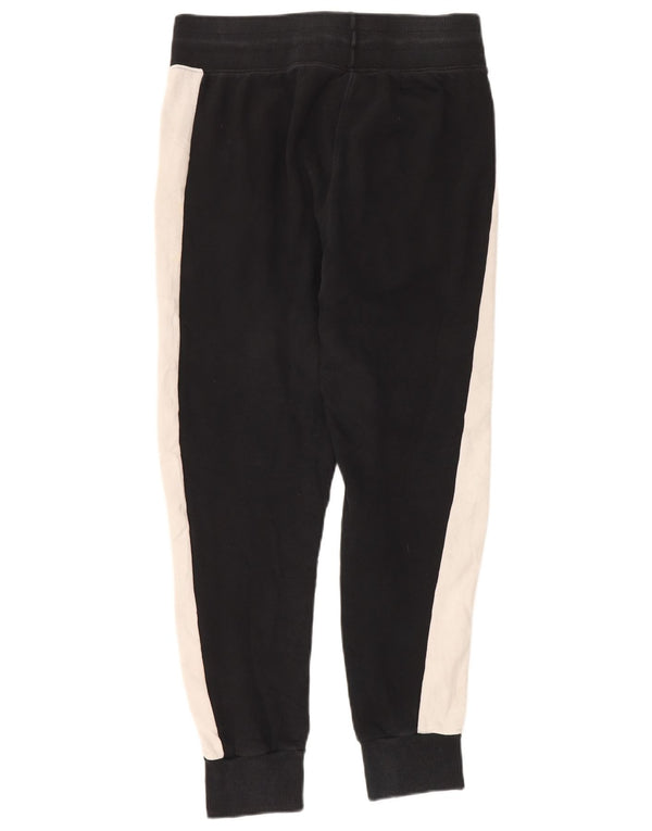 Puma Γυναικεία φόρμα παντελόνι Joggers UK 12 Medium Black Colourblock