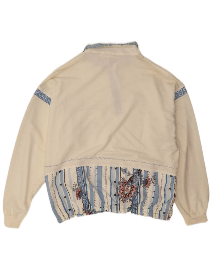 Canyon Γυναικεία φούτερ υπερμεγέθη Jumper EU 40 Medium Off White Floral