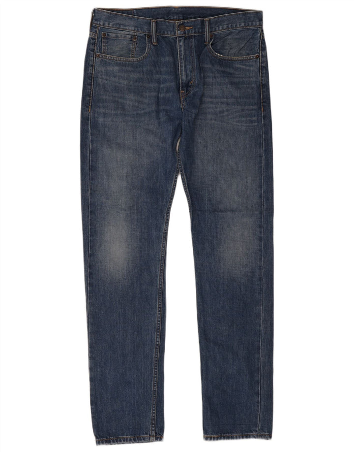 Levi's Mens 508 Regular Tapered Jeans W33 L34 Blue Cotton