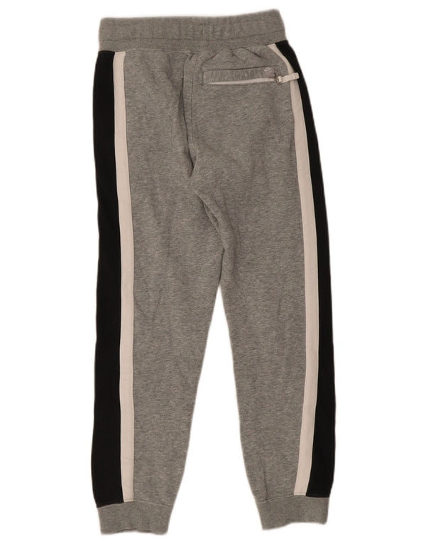 Nike Boys Tracksuit Trousers Joggers 10-11 Years Medium Grey Colourblock