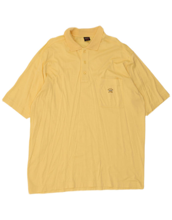Paul & Shark Ανδρικό πουκάμισο Polo Yachting 2XL Yellow