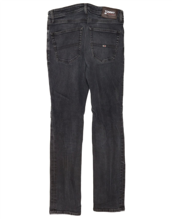Tommy Hilfiger Ανδρικό Slim Jeans W32 L32 Γκρι βαμβακερό