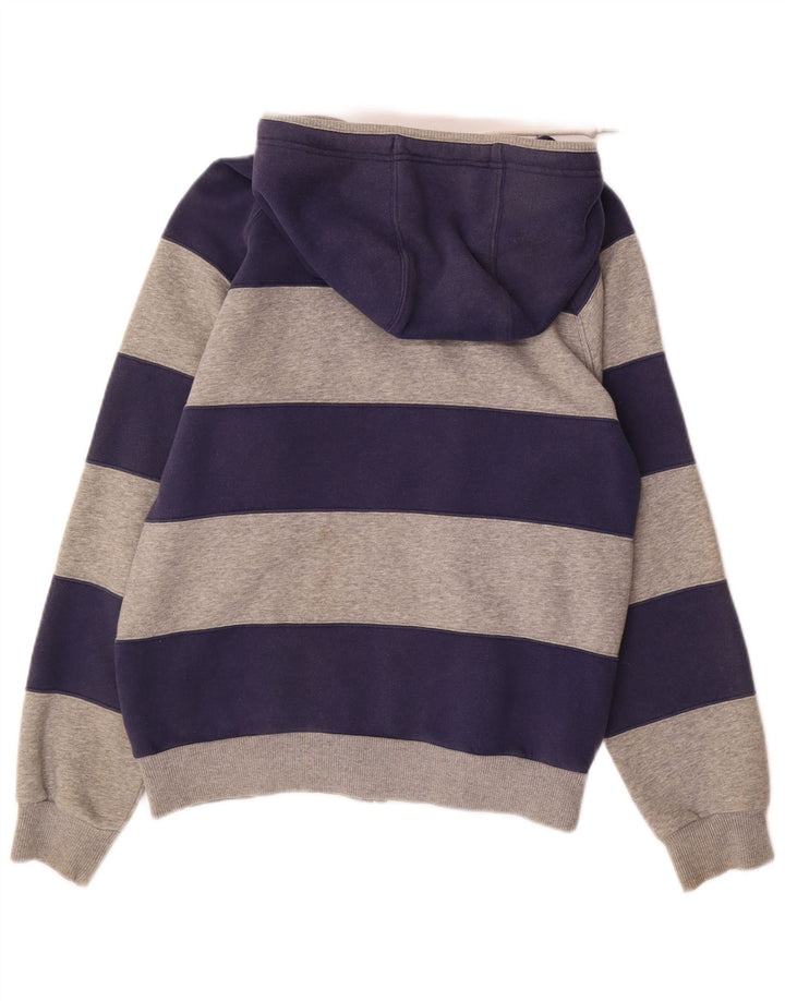 Ανδρικό πουλόβερ με κουκούλα με φερμουάρ NIKE UK 36/38 Small Navy Blue ριγέ