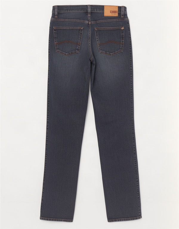 Mustang Ανδρικό Tramper Slim Fit Ψηλόμεσο ίσιο τζιν W34 L34 Μπλε βαμβακερό