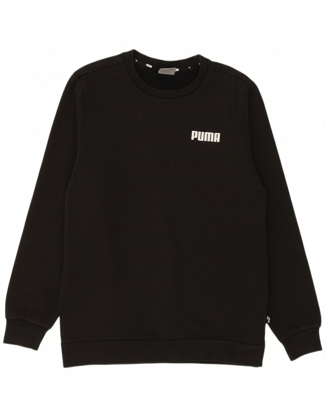 PUMA Mens Sweatshirt Jumper Small Black