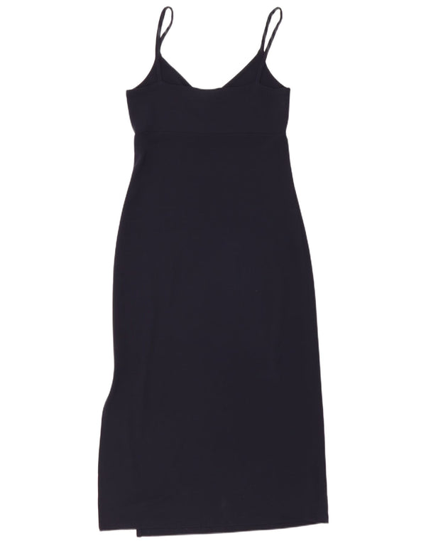 Γυναικείο μάξι αμάνικο φόρεμα Gap UK 12 Medium Navy Blue Rayon