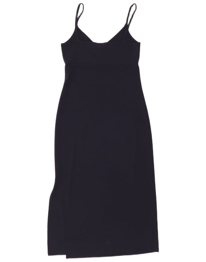 Γυναικείο μάξι αμάνικο φόρεμα Gap UK 12 Medium Navy Blue Rayon