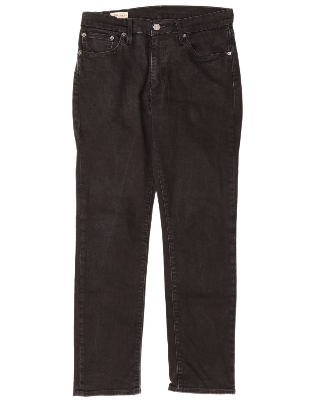 Ανδρικό τζιν LEVI'S Slim W32 L30 Μαύρο βαμβακερό
