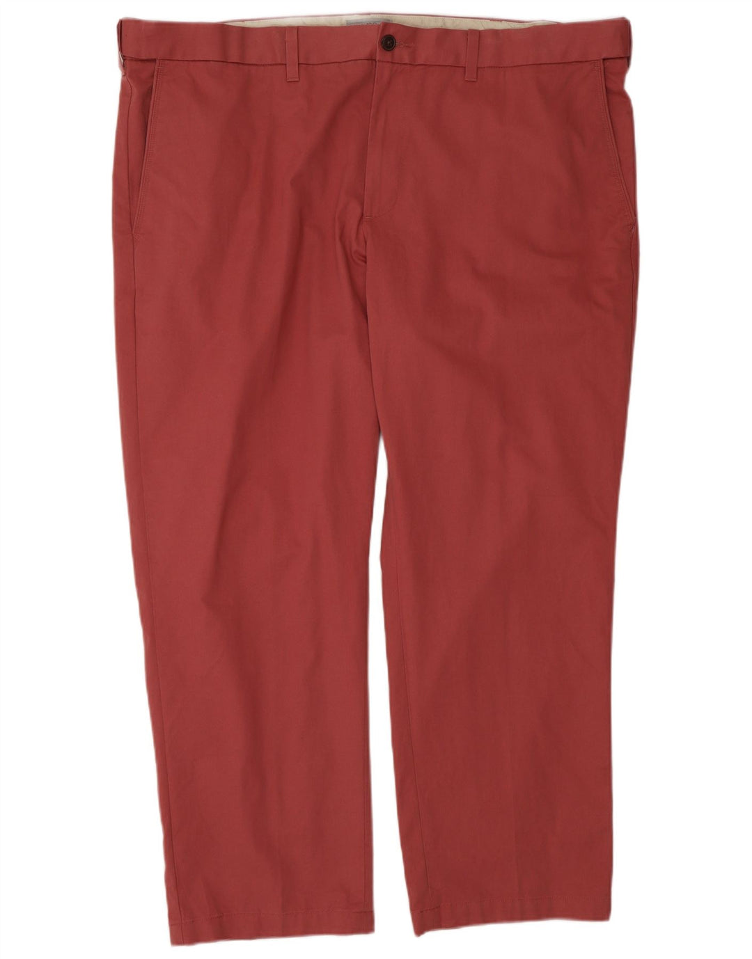 Ανδρικό παντελόνι Chino Marks & Spencer Regular W44 L29 Ροζ βαμβακερό