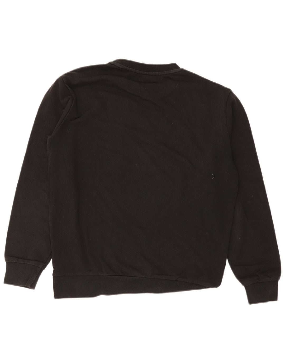 Zara Ανδρικό Φούτερ Jumper Μικρό Μαύρο Βαμβακερό