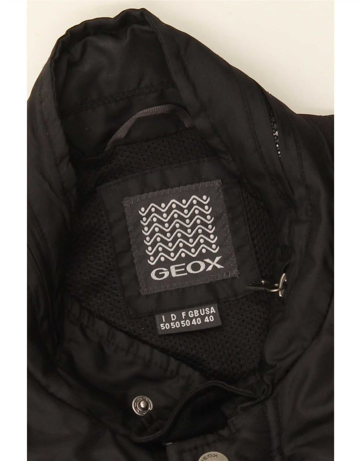 Ανδρικό μπουφάν Geox Windbreaker UK 40 Large Black