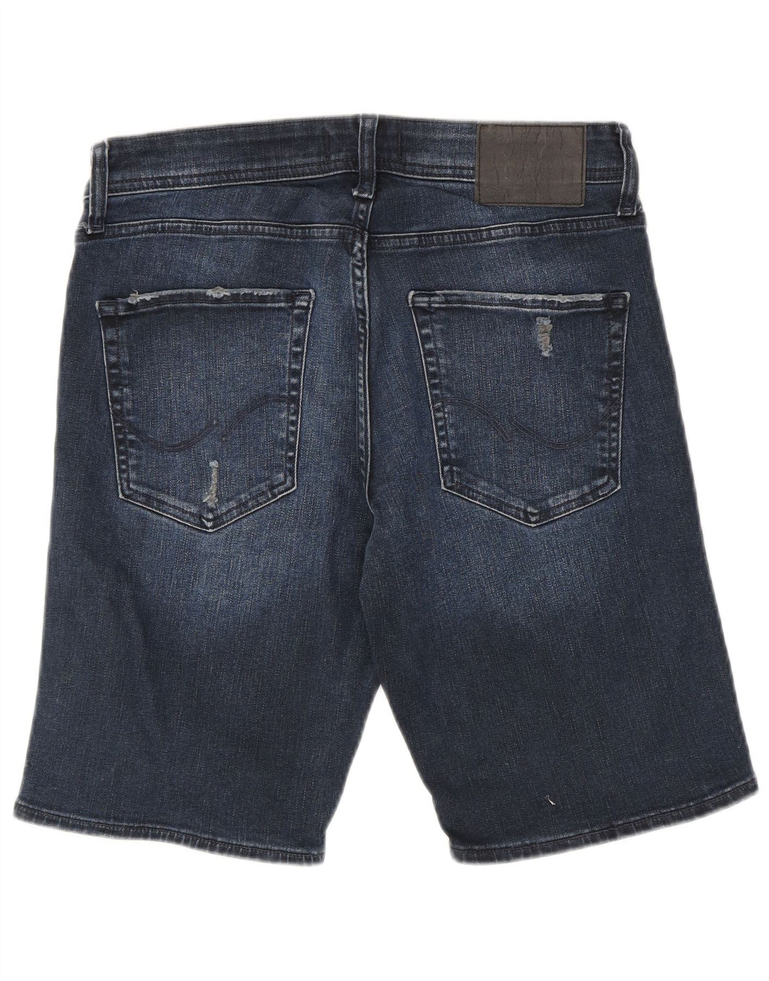 Jack & Jones Ανδρικό τζιν σορτς με κανονική εφαρμογή Μικρό W29 Navy Blue βαμβακερό