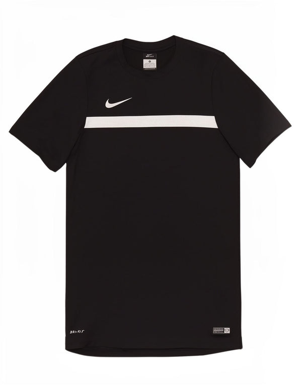 Ανδρικό T-Shirt Nike Top Medium Black Colourblock Πολυεστέρας
