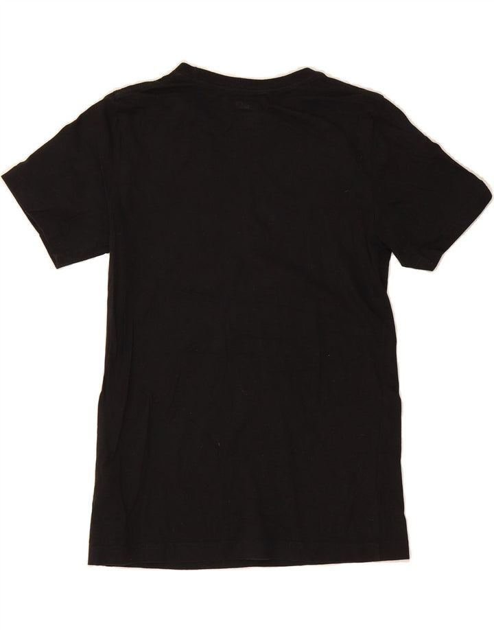 LEVI'S Boys Graphic T-Shirt Top 15-16 Years Black Vintage Levi's and Second-Hand Levi's from Messina Hembry 