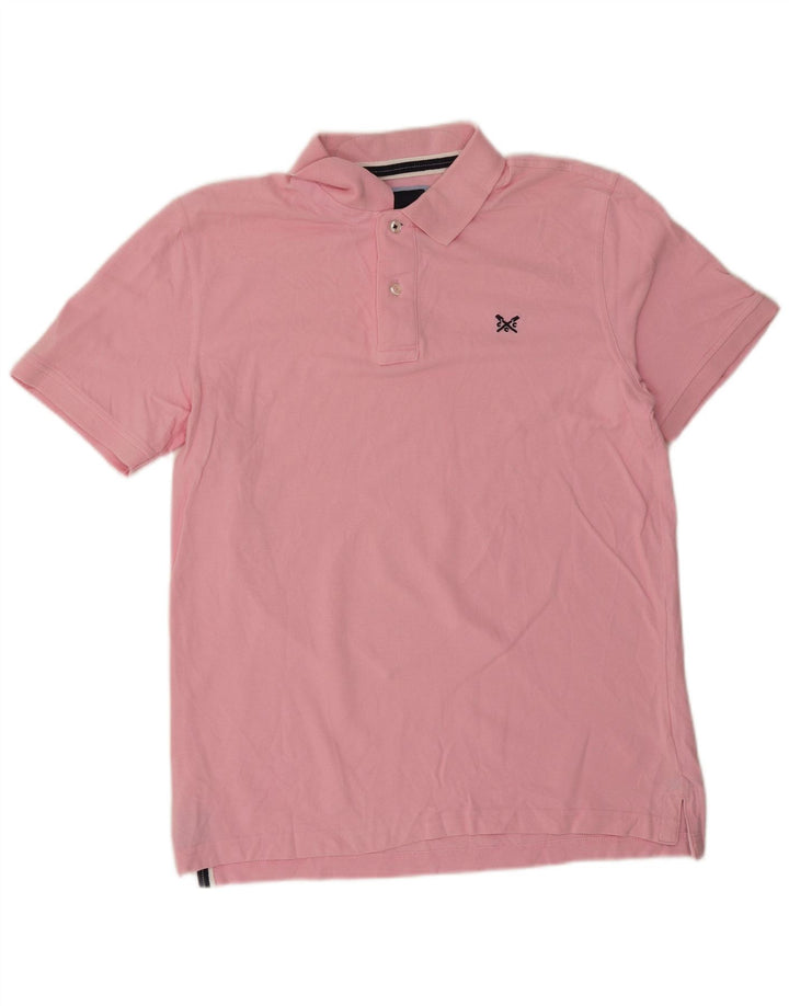 Ανδρικό πουκάμισο Polo Crew Clothing Medium Pink
