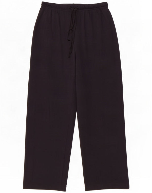 Γυναικείο φαρδύ παντελόνι Marella Small W27 L28 Black Viscose