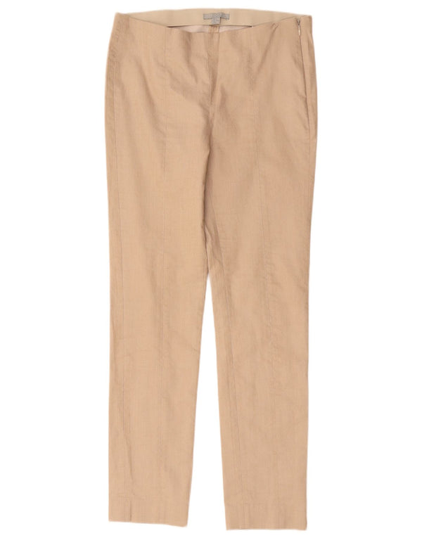 Cos Γυναικείο Slim Casual Παντελόνι EU 36 Small W28 L27 Μπεζ βαμβακερό