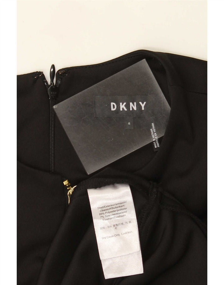 Γυναικείο φόρεμα Dkny A-Line US 4 Small Black Polyester
