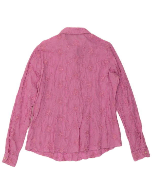 Γυναικείο πουκάμισο Marlboro Classics EU 50 3XL Ροζ φλοράλ βαμβακερό