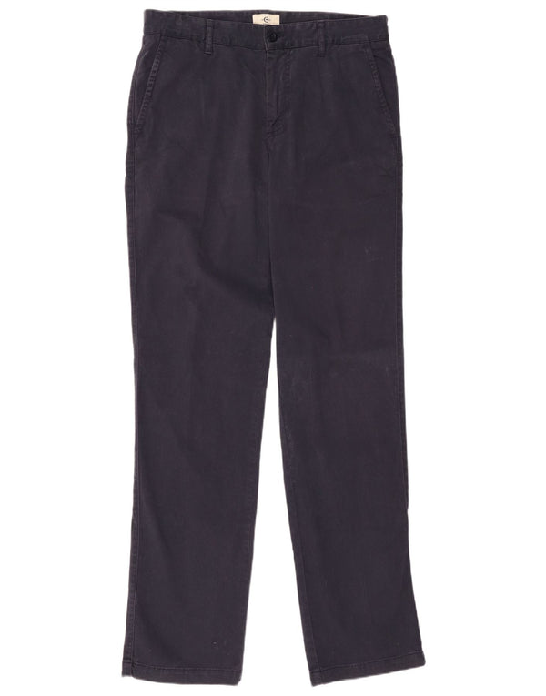 CERRUTI 1881 Ανδρικό ίσιο παντελόνι Chino IT 48 Medium W32 L33 Navy Blue