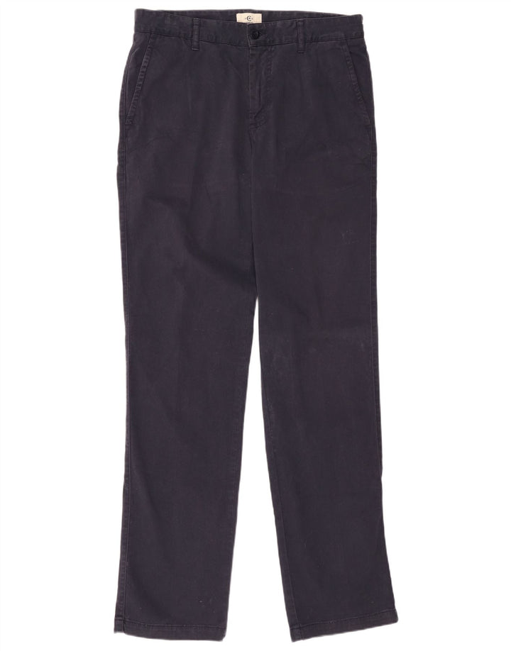 CERRUTI 1881 Ανδρικό ίσιο παντελόνι Chino IT 48 Medium W32 L33 Navy Blue