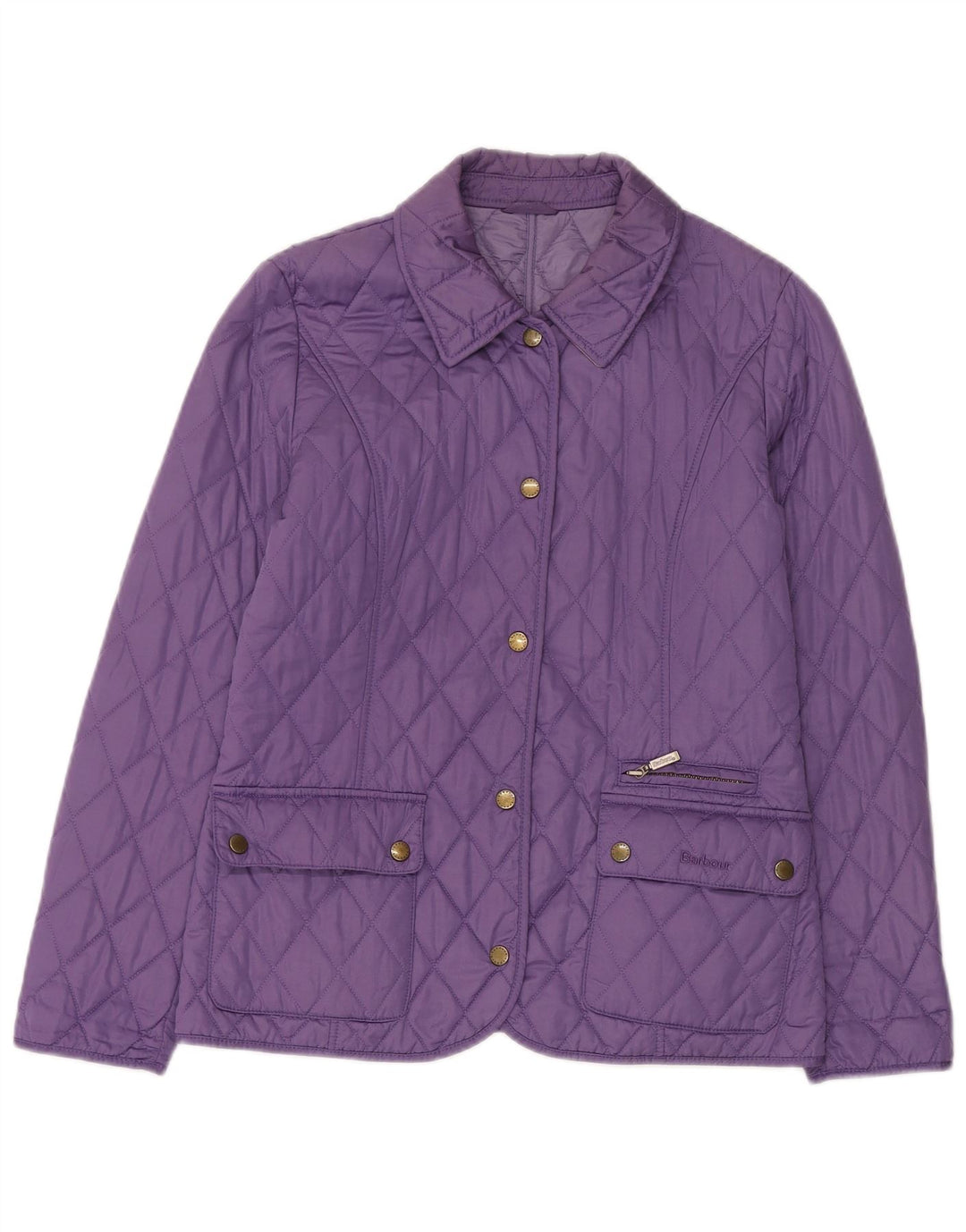 Γυναικείο καπιτονέ μπουφάν Barbour UK 12 Medium Purple Polyester