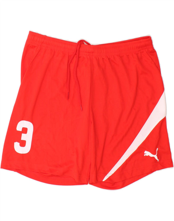 PUMA Mens Graphic 2 Piece Set Large  Red Colourblock Polyester Vintage Puma and Second-Hand Puma from Messina Hembry 