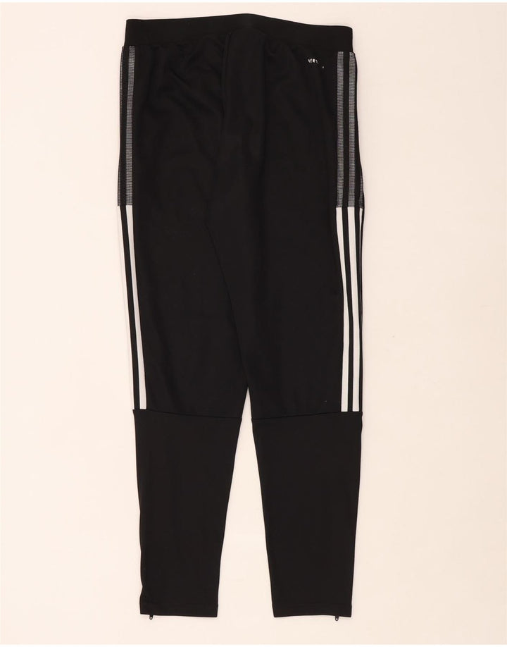 Ανδρικό παντελόνι αθλητικής φόρμας Adidas Aeroready Μεσαίο μαύρο πολυεστέρα