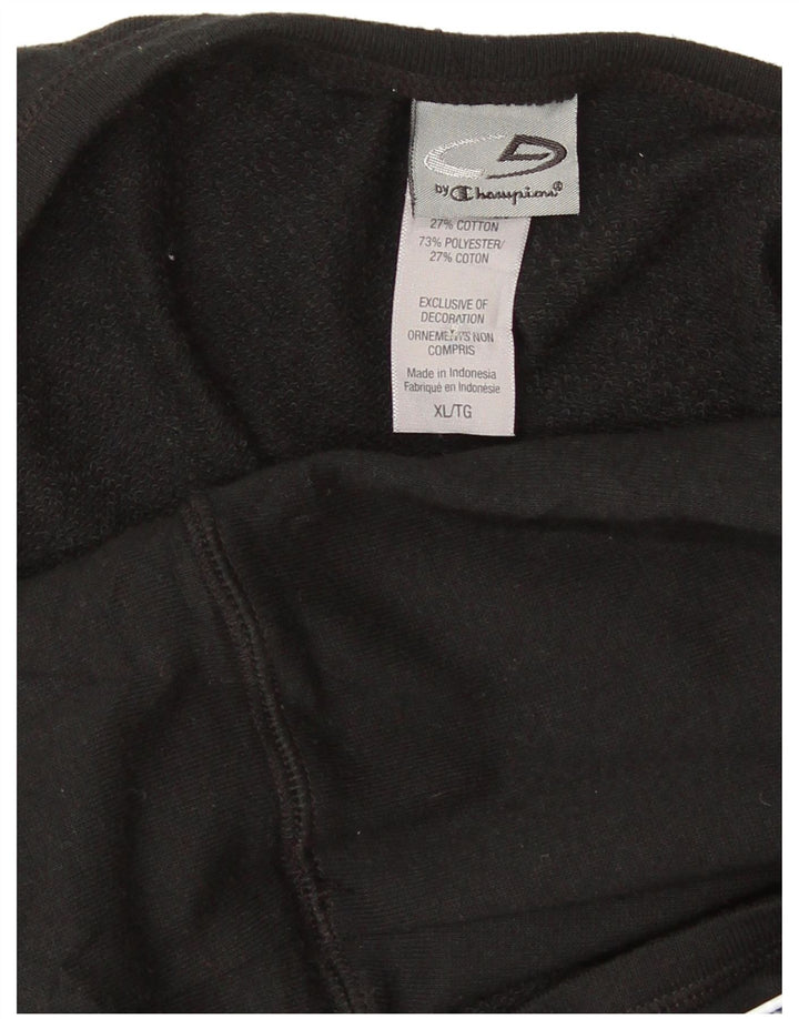 Champion Γυναικεία Φούτερ Jumper UK 18 XL Μαύρο Πολυεστέρας