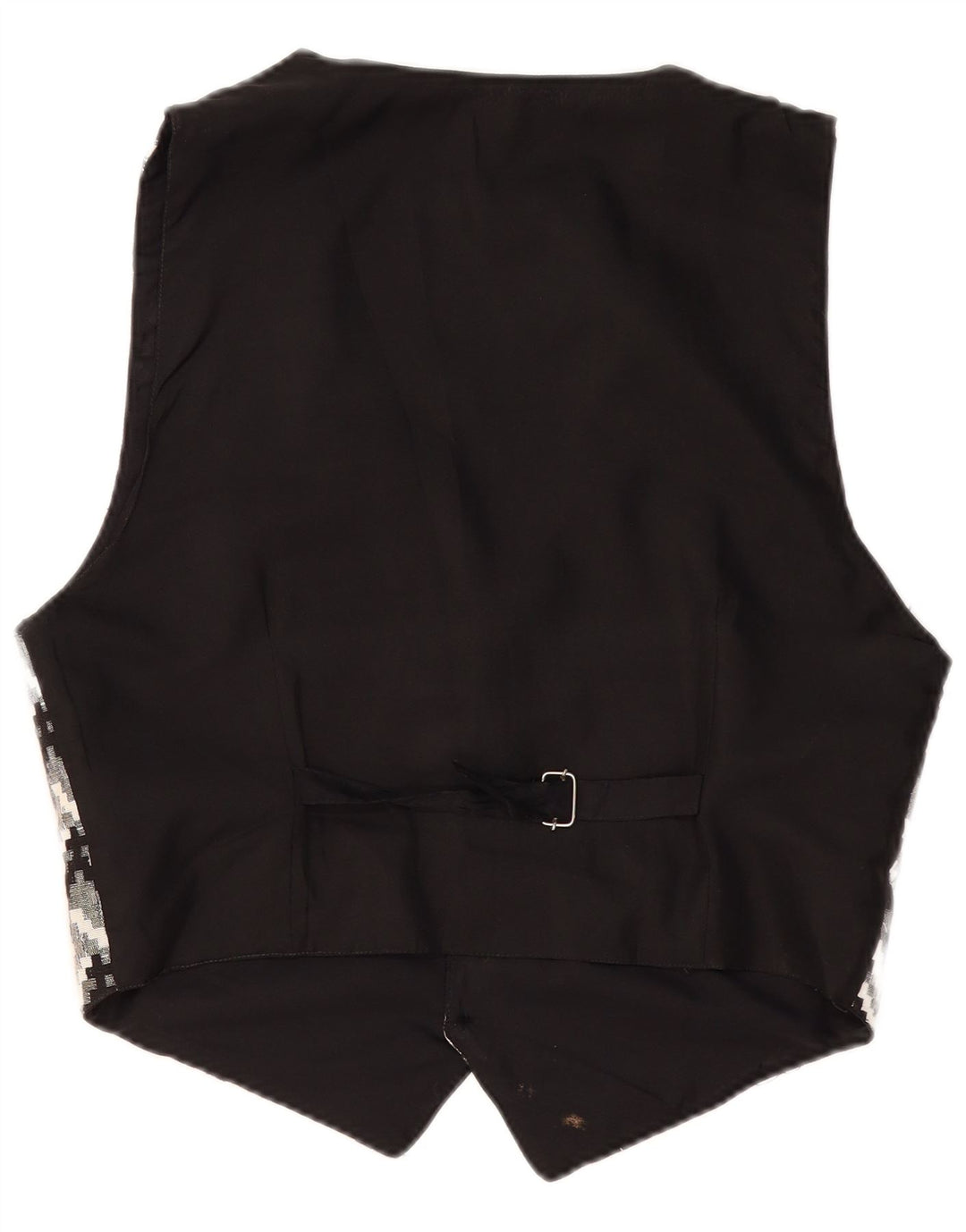 Vintage Ανδρικό Γιλέκο Μεγάλο Μαύρο Γεωμετρικό