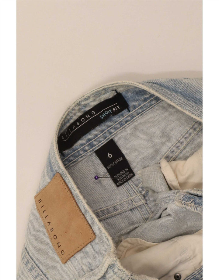 Billabong γυναικείο τζιν σορτς US 6 Medium W30 Μπλε βαμβακερό