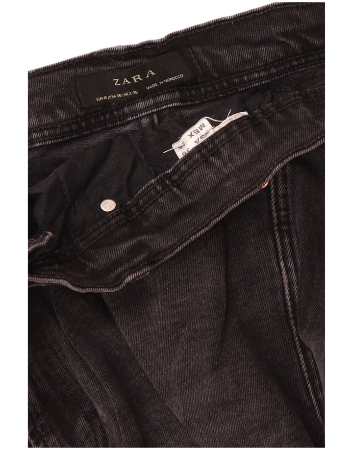 Zara Ανδρικό Slim Jeans EU 46 XL W36 L30 Γκρι