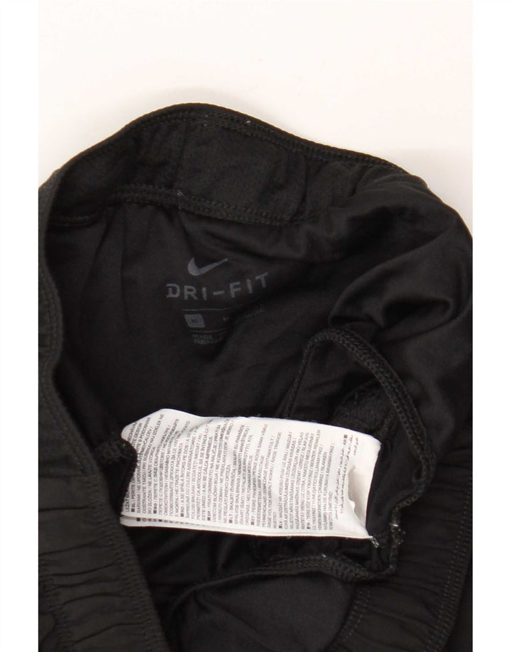 Γυναικείο αθλητικό σορτς Nike Dri Fit από μεσαίο μαύρο πολυεστέρα